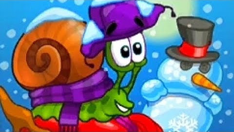Snail Bob 2. Winter Story. All levels 1-30. All stars and puzzle pieces. Complete Gameplay.