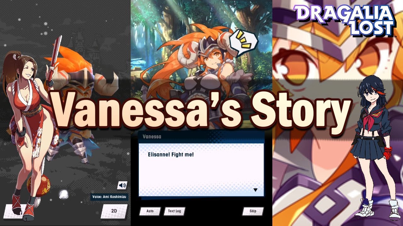 『Dragalia Archive』 Vanessa Adventurer Story (PRE-Monster Hunter collab)