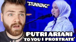 First Time Hearing Putri Ariani 'To You I Prostrate' | PadaMu Ku Bersujud Cover 2024 | REACTION