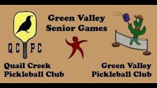 2015 Green Valley Senior Games Pickleball 70+ 3.5 Skill Level