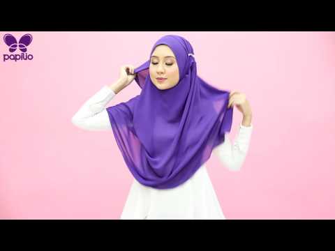 Tutorial Instant Shawl Single Loop BALQIS Series