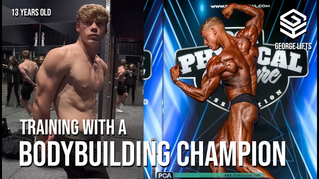 Training with a bodybuilding champion - YouTube