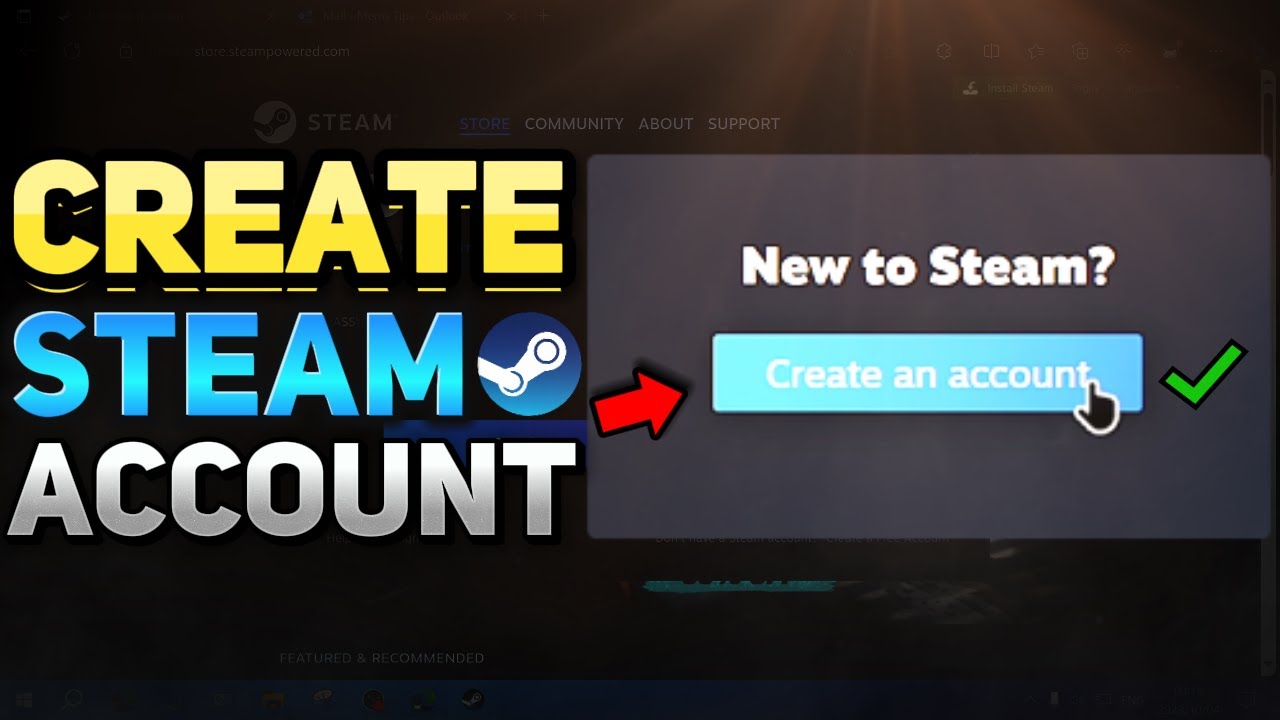 How to Create a STEAM Account (Easy and New Way) 