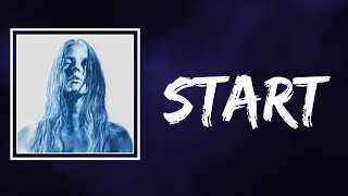 Ellie Goulding feat. serpentwithfeet - Start (Lyrics)