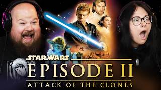 STAR WARS EPISODE II: ATTACK OF THE CLONES (2002) | MOVIE REACTION *First Time Watching*