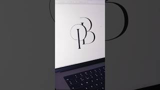PB monogram logo design ✨️ whish letters should we try next ! #logos #monogramdesign #logomark #logo