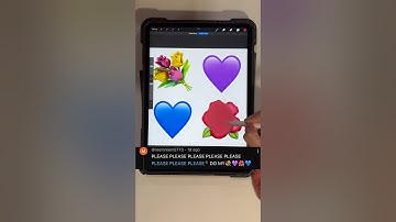 Creating a gradient palette from emojis in Procreate. #shorts #art #procreate #palette #emojiart