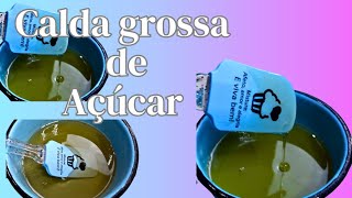 Calda Grossa De Açúcar Para Roscas,Pães.
