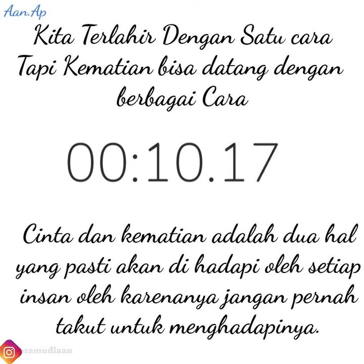 Story WA islami 30 detik mengingatkan kita tentang kematian