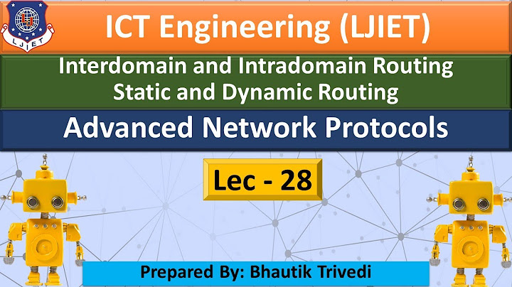 So sánh interdomain routing và intradomain routing