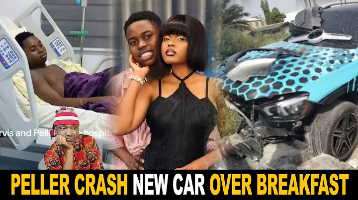 Nigerian Tiktoker Peller Crash New Car On Livestream After Girlfriend Jarvis Breakup