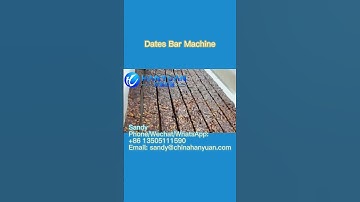 How to make Dates Bar | Enegry Bar | Nut Bar Dates Nut Bar Forming Machine Dates Bar Production Line