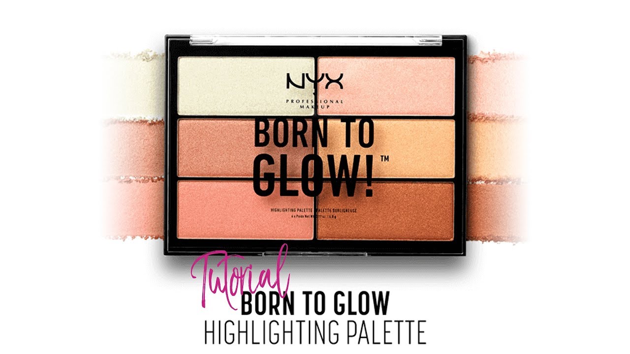 NYX Professional Makeup - Born To Glow Highlighting Palette - Mini Tutorial