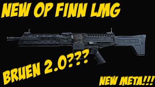 NEW FiNN LMG OP!!! ~ Best FiNN Class Setup For Warzone ***Bruen 2.0***