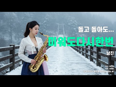 #미워도다시한번 #남진 노래/ 가사