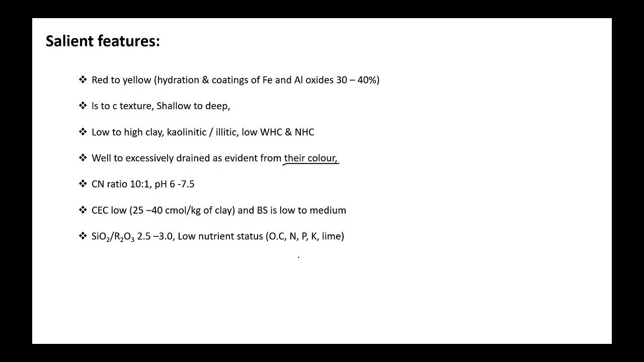 List soils of India #Red soils #soa #agristudent #soilscience