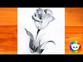 How to Draw a Rose Step by Step | güzel bir gül çiz