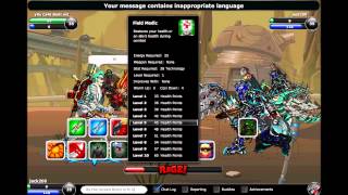 EpicDuel Bug LOL messed up background haha