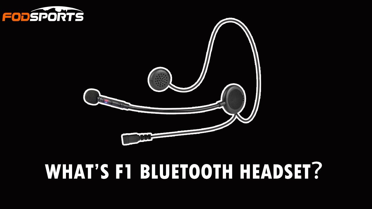 2020 New Fodsports F1 Motorcycle Helmet Bluetooth 5.0 Headset