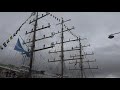 Argentinian Tall Ship Libertad arriving Dublin