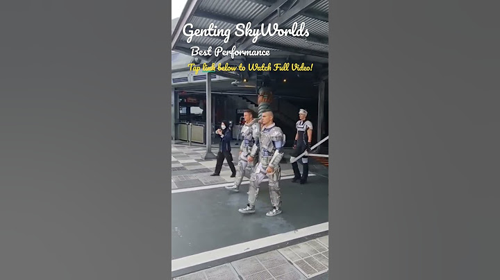 BEST Performance in Genting Skyworld! 🤩Genting Highlands 云顶高原 #short #genting #shorts
