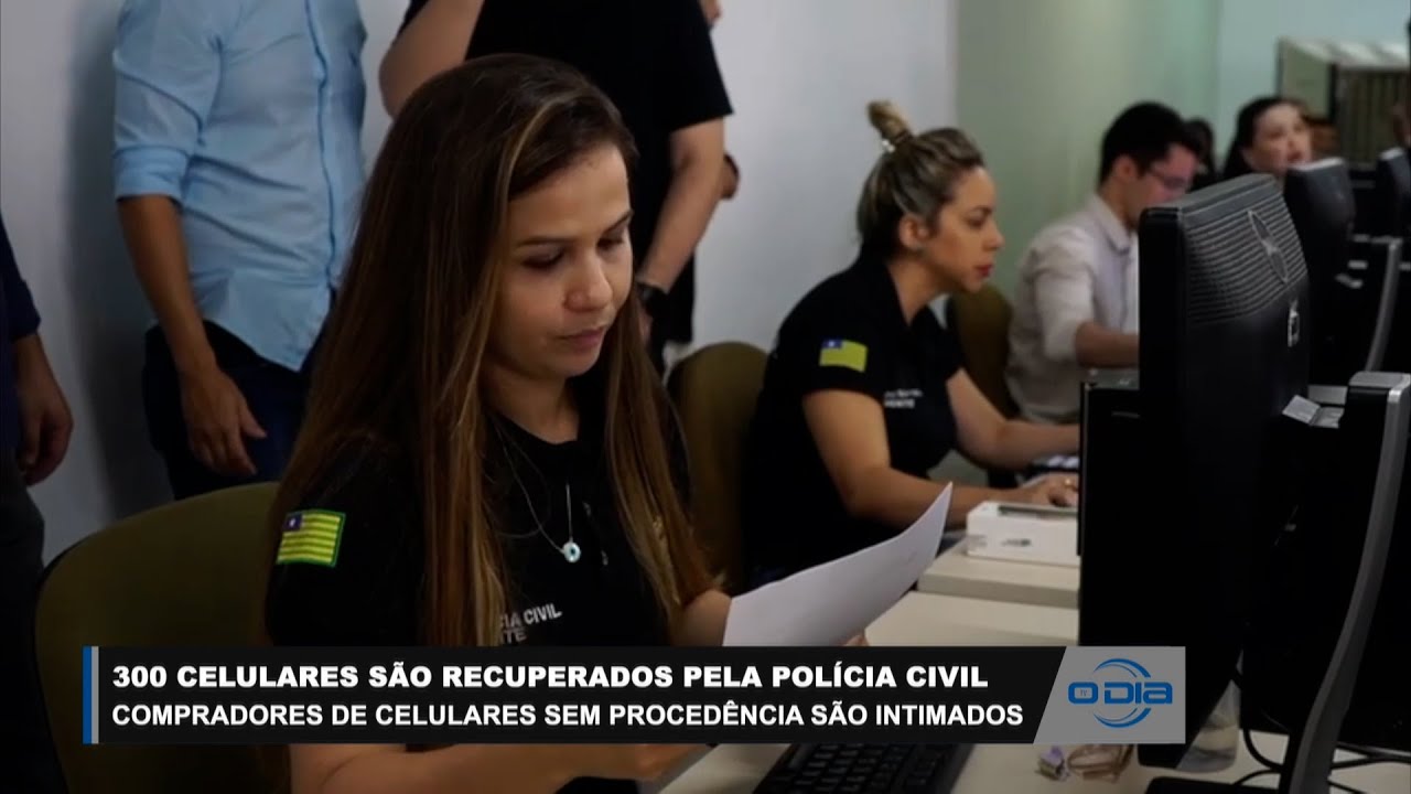 300 celulares são recuperados pela Polícia Civil 31 07 2023