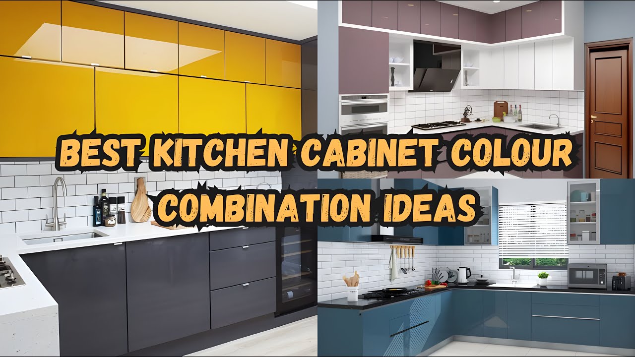 Top Trend Kitchen Cabinet Colour Combination Ideas 2024 | Cabinet ...