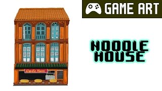 Procreate App Sketch: Noodle House screenshot 1
