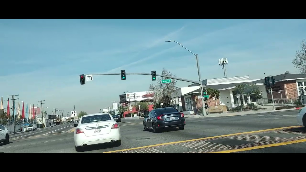 CENTRAL LENNOX DOWNTOWN LENNOX CITY LOS ANGELES COUNTY CALIFORNIA U.S.A. HAWTHORNE BOULEVARD