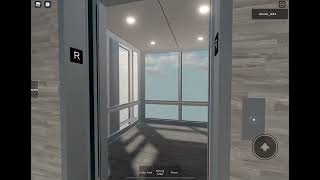 Fast Schindler 500A express elevators at Quest Corp HQ in Roblox