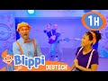 Blippi und Meekah im Tanzstudio ⭐ Tanzparty 🥳 | Blippi Deutsch | Abenteuer und Videos für Kinder