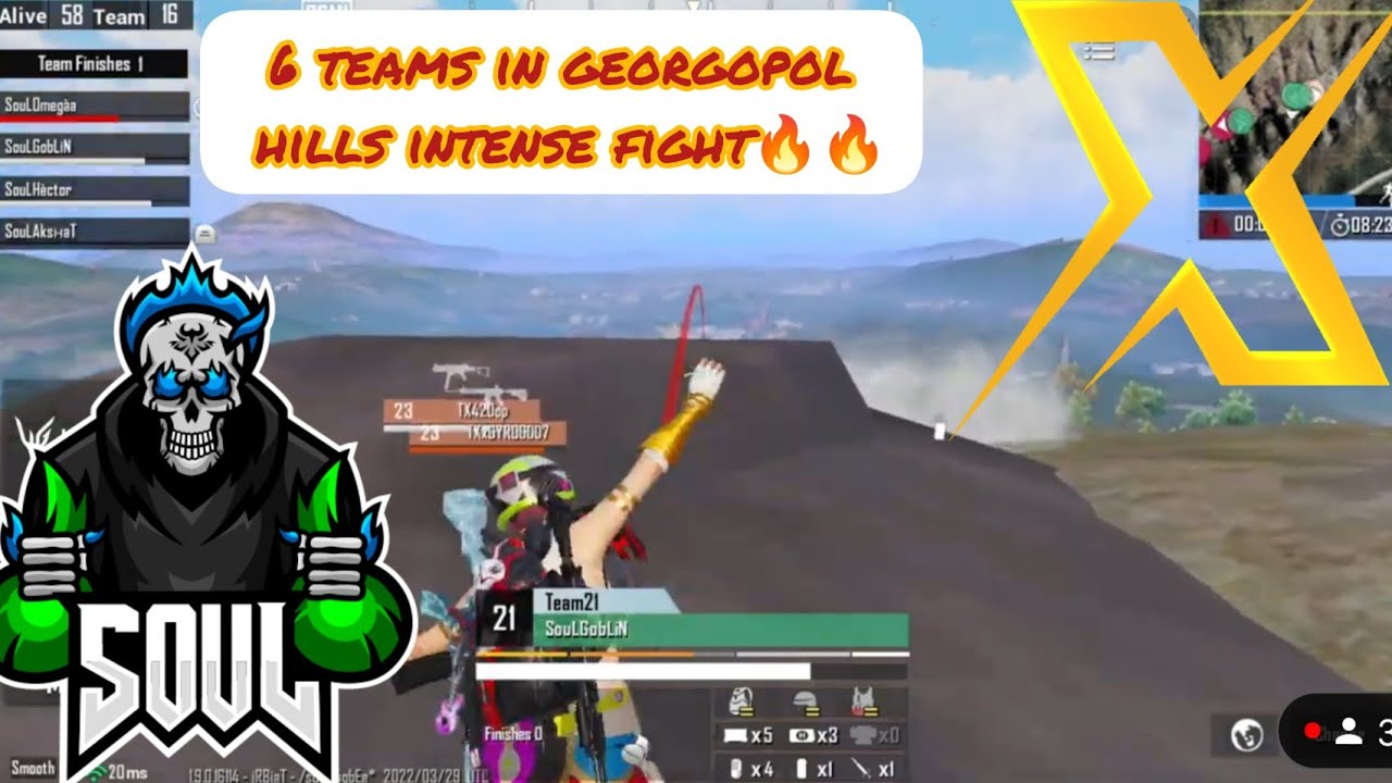 SOUL VS TX VS INSANSE VS MG VS FOREVER VS 8 BIT INTENSE FIGHT🔥🔥