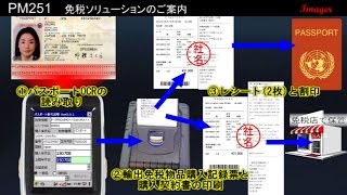 PM251 免税ソリューションのご案内