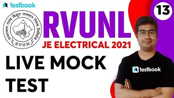 RVUNL JE Electrical Preparation | Mock Test | Set 13 | Important Questions for RVUNL JEN 2021