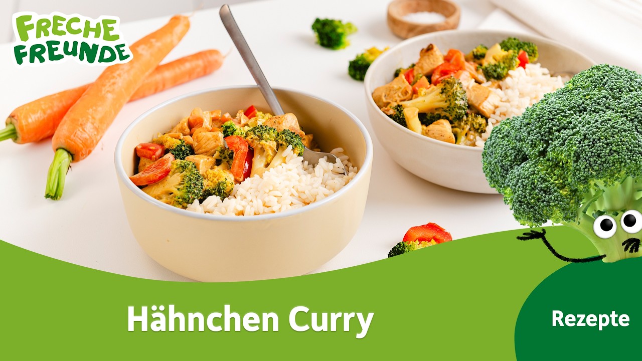 Hühnchen Curry mit Gemüse