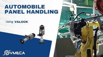 Stable Side Panel Handling with Vacuum System | Automotive Assembly Line | VALOCK