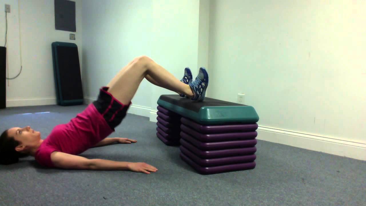 Foot Elevated Glute Bridge YouTube