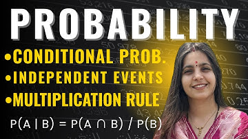 Conditional Probability | Independent Events | Multiplication Theorem | Class 12 Probability #maths 