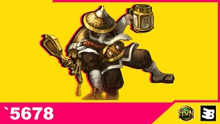 HON DRUNKEN MASTER - `5678 / Gold / Normal Mode