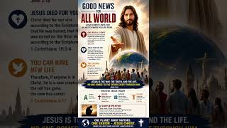 Good News for All World 🌍 | Jesus Christ Loves You✝️ | Global Gospel Message #globalgrace #gcsession