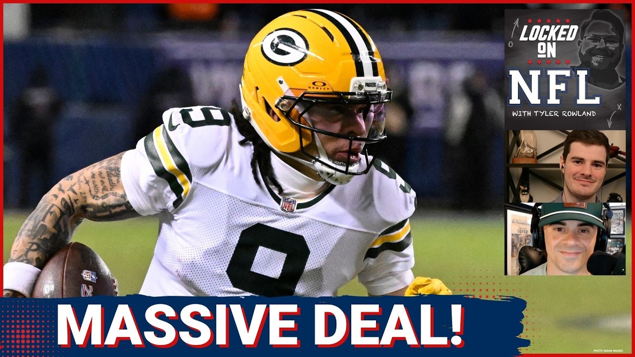 Packers take HUGE RISK with Christian Watson extension & Bears STADIUM UPDATES revealed