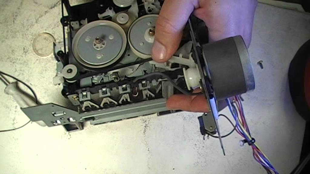 Замена пассиков SHARP 939 (940)     