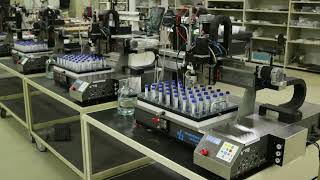 Precision Capping And Filling Of Small Bottles