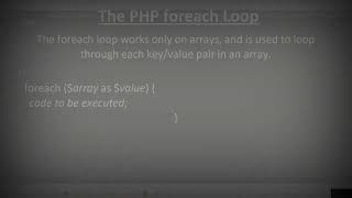 Foreach Loop  in PHP | Introduction to PHP |PHP Laravel Course | URDU| Hindi | Lec-23|
