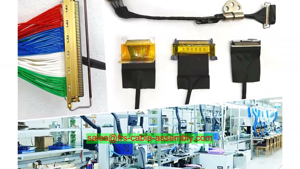 Custom Cable Assembly Services Operation Technology LVDS Cable FI-S20S To DF13-40Ds New for15R 3521