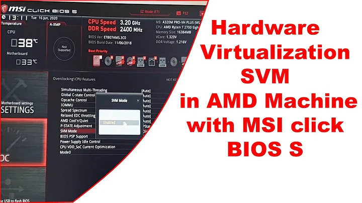How do I enable virtualization in BIOS AMD Ryzen