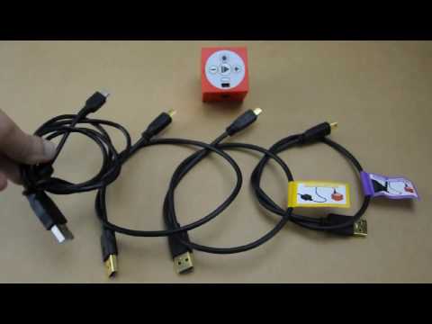 TINKERBOTS TUTORIAL * Soorten USB-kabels * (Engels)