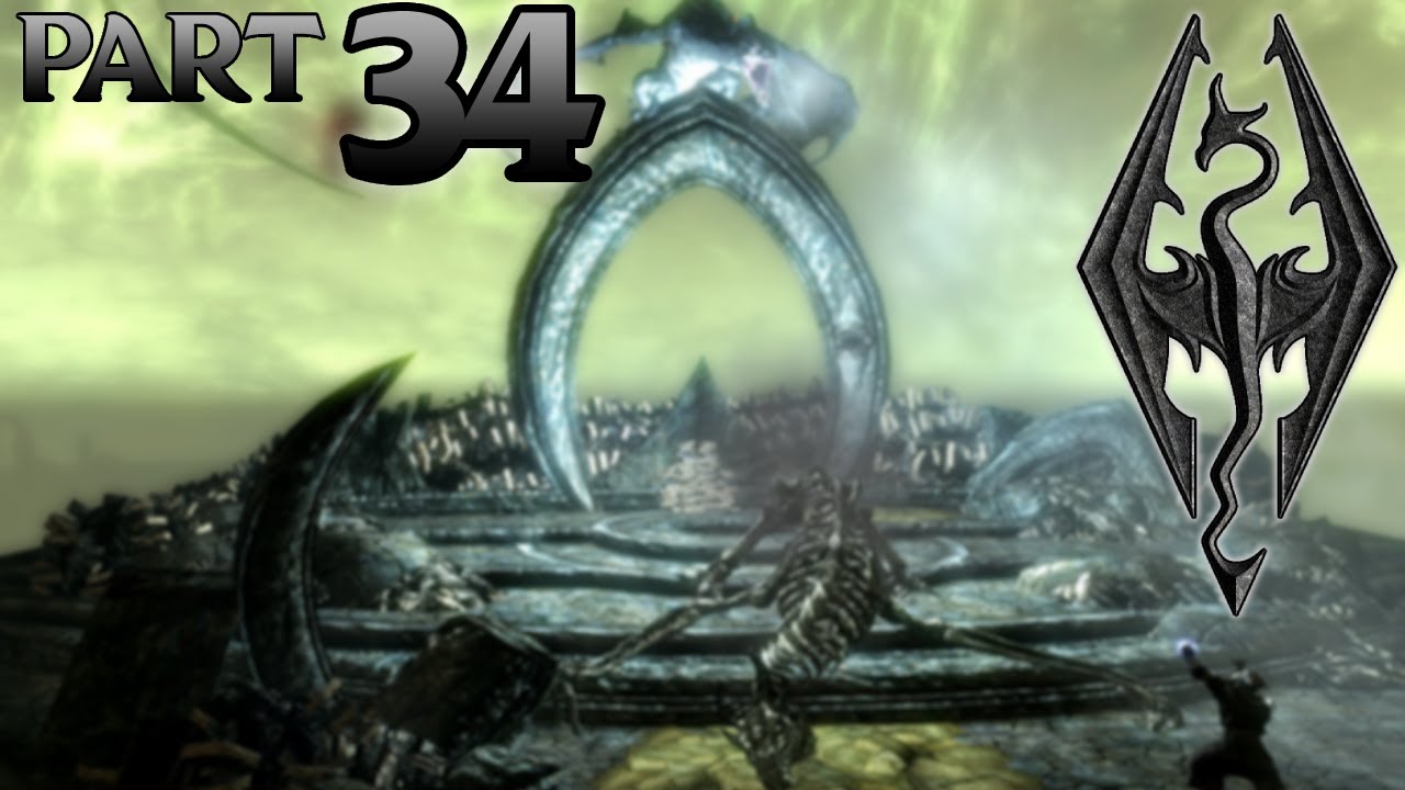 Skyrim - Pt 34 - Vahlok's Tomb - YouTube