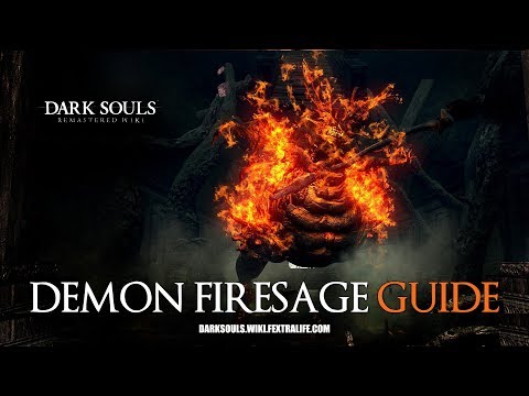 Video: Dark Souls - Demon Firesage Boss Strategi