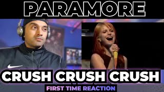 Paramore - Crush Crush Crush (Fueled By Ramen 15th Anniversary concert) - First Time Reaction!